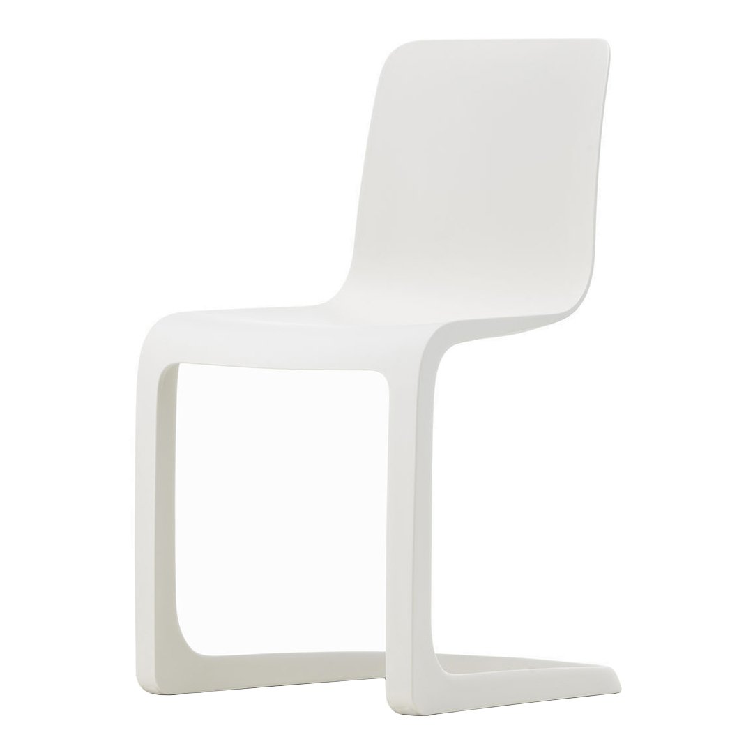 Vitra Evo C Chair by Jasper Morrison - Modern Ergonomic Dining Chair for Home & Office Use