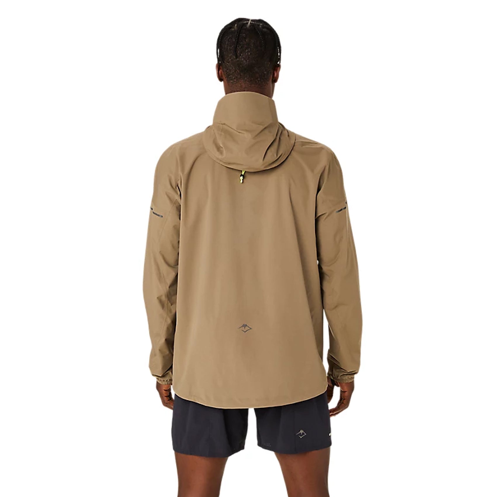ASICS Men's FujiTrail Waterproof Running Jacket - Lightweight Hiking & Trail Running Windbreaker for Outdoor Adventures