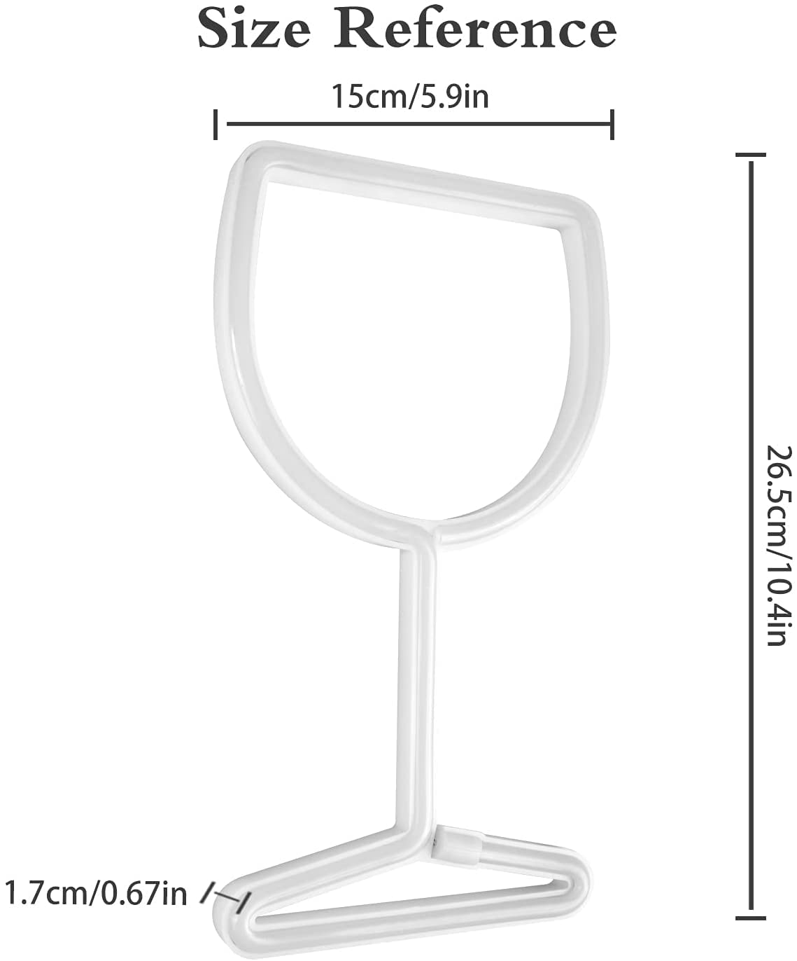 MH Life LED Neon Sign - Wine Cup Wall Light Decor with Battery/USB Power, Pink Acrylic Neon Light for Bedroom, Kids Room, Living Room, Bar & Party | Perfect for Christmas, Wedding & Home Decor Gifts