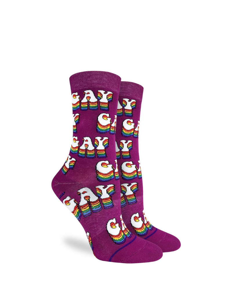 Unisex Fashion Socks 3297 - Good Luck Purple Pattern Socks for Men & Women - Perfect for Gifts, Daily Wear, and Sports Activities