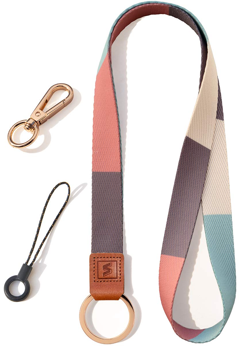 SENLLY Neck Lanyard Strap for Keys, ID Badges & Keychains - Original Pattern Design - Perfect for Work, School, Events & Security Personnel