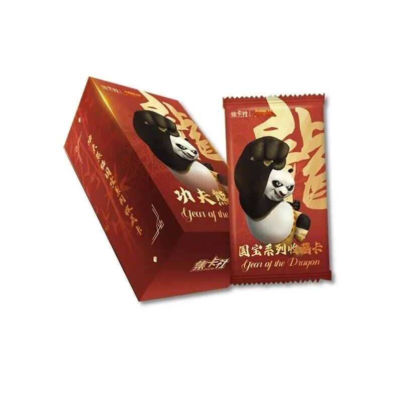 Authentic Kung Fu Panda Collectible Trading Cards - 10-Pack Film Themed Paper Cards Set for Kids & Collectors | Perfect for Gifts, Movie Nights & Card Games
