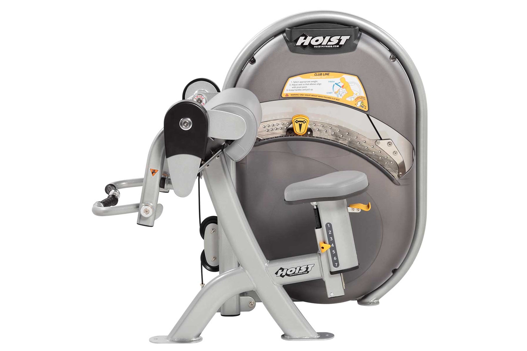 Hoist Biceps Curl Machine (CL 3102) - Professional Gym Equipment for Arm Strength Training & Muscle Building | Perfect for Home & Commercial Gyms