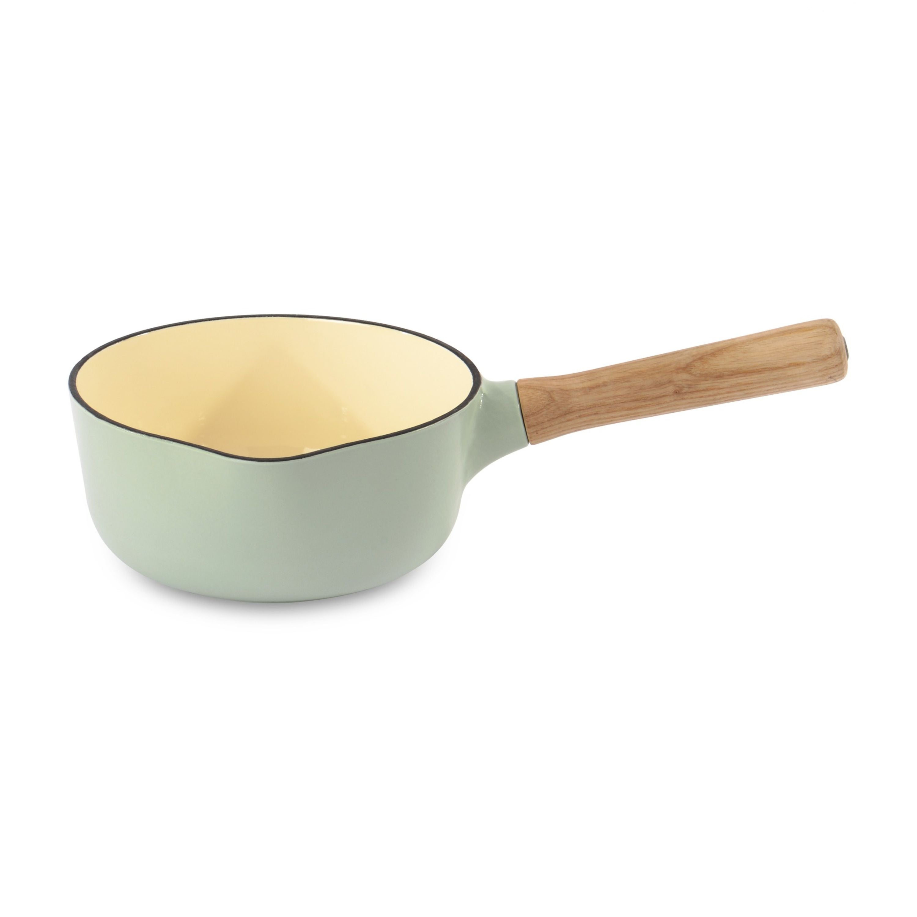 BergHOFF Ron 3-Piece Cast Iron Cookware Set - Premium Green Enameled Dutch Oven & Skillet for Braising, Frying & Baking - Perfect for Stovetop, Oven & Camping Cooking