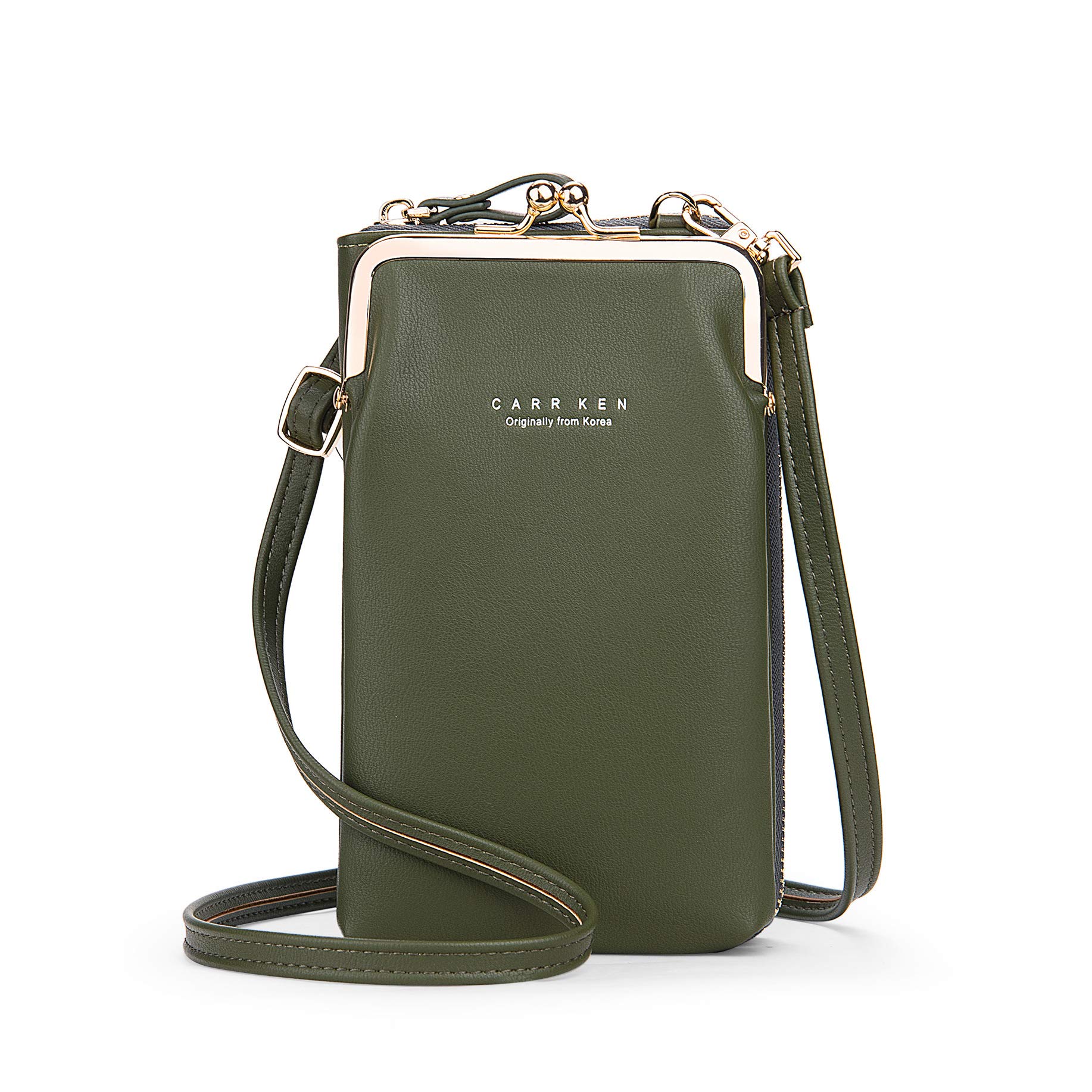 Women's Small Crossbody Bag - Phone Purse Wallet with Card Slots & Zipper Pocket - Perfect for Travel, Shopping & Everyday Use