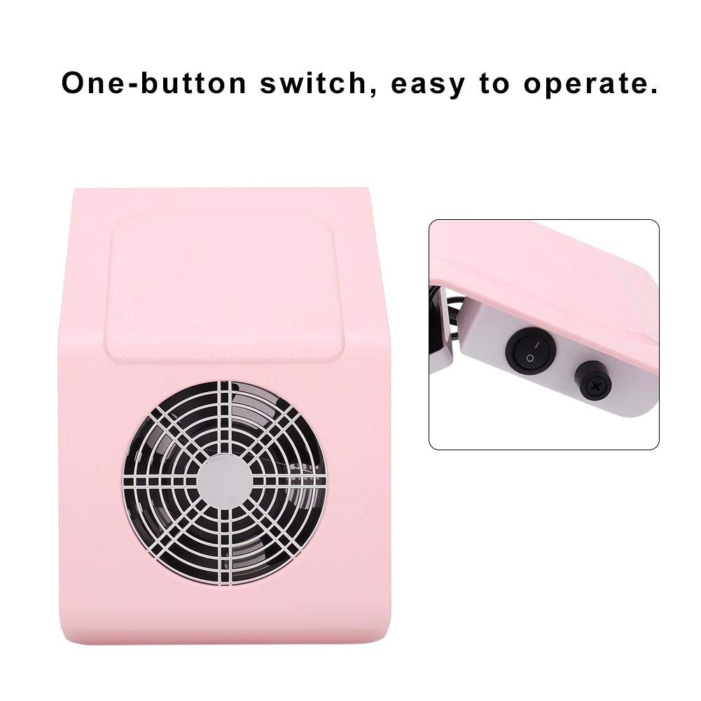 40W Nail Dust Collector - Portable Manicure Vacuum Cleaner for Salon & Home Use