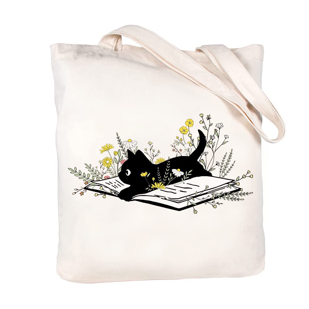 Stylish Canvas Tote Bag for Women with Inner Pocket - Eco-Friendly Reusable Grocery & Shopping Bag - Perfect for Daily Use, Beach, Work & Travel