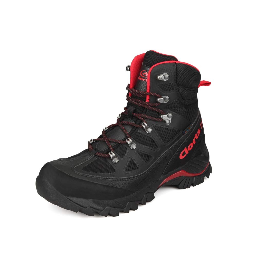Clorts Premium Men's Waterproof Hiking Boots - Lightweight & Durable for Outdoor Backpacking, Trekking & Trail Hiking | Ideal for Mountain Climbing, Camping & Winter Adventures
