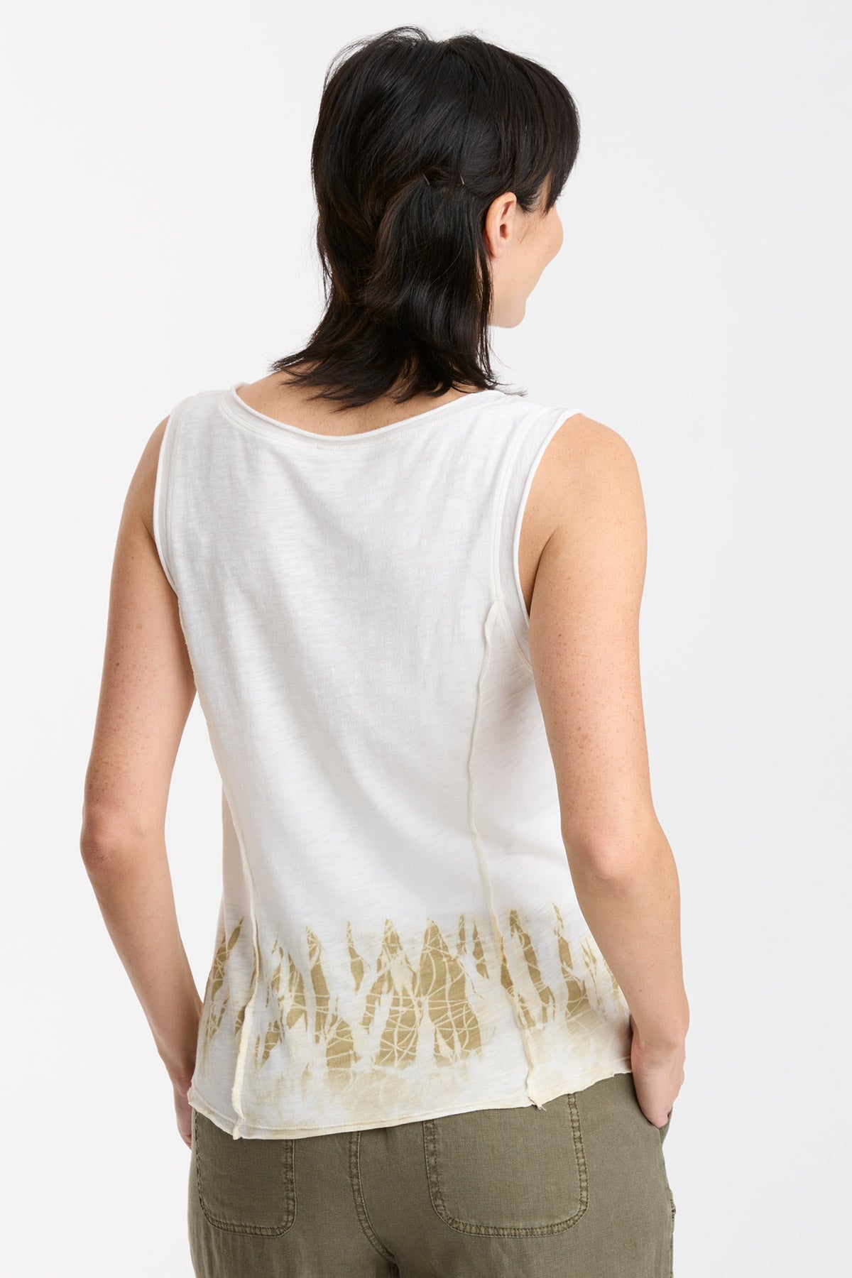 Laramie Tank Top for Women - Soft Cotton Casual Shirt with Floral Print - Perfect for Summer Outfits, Beach Wear, and Everyday Comfort