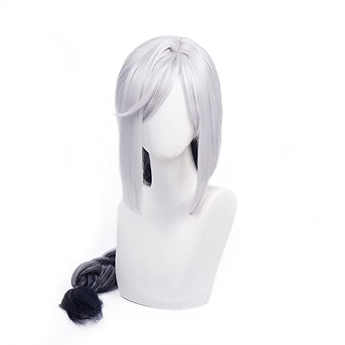 Silver long hair-1