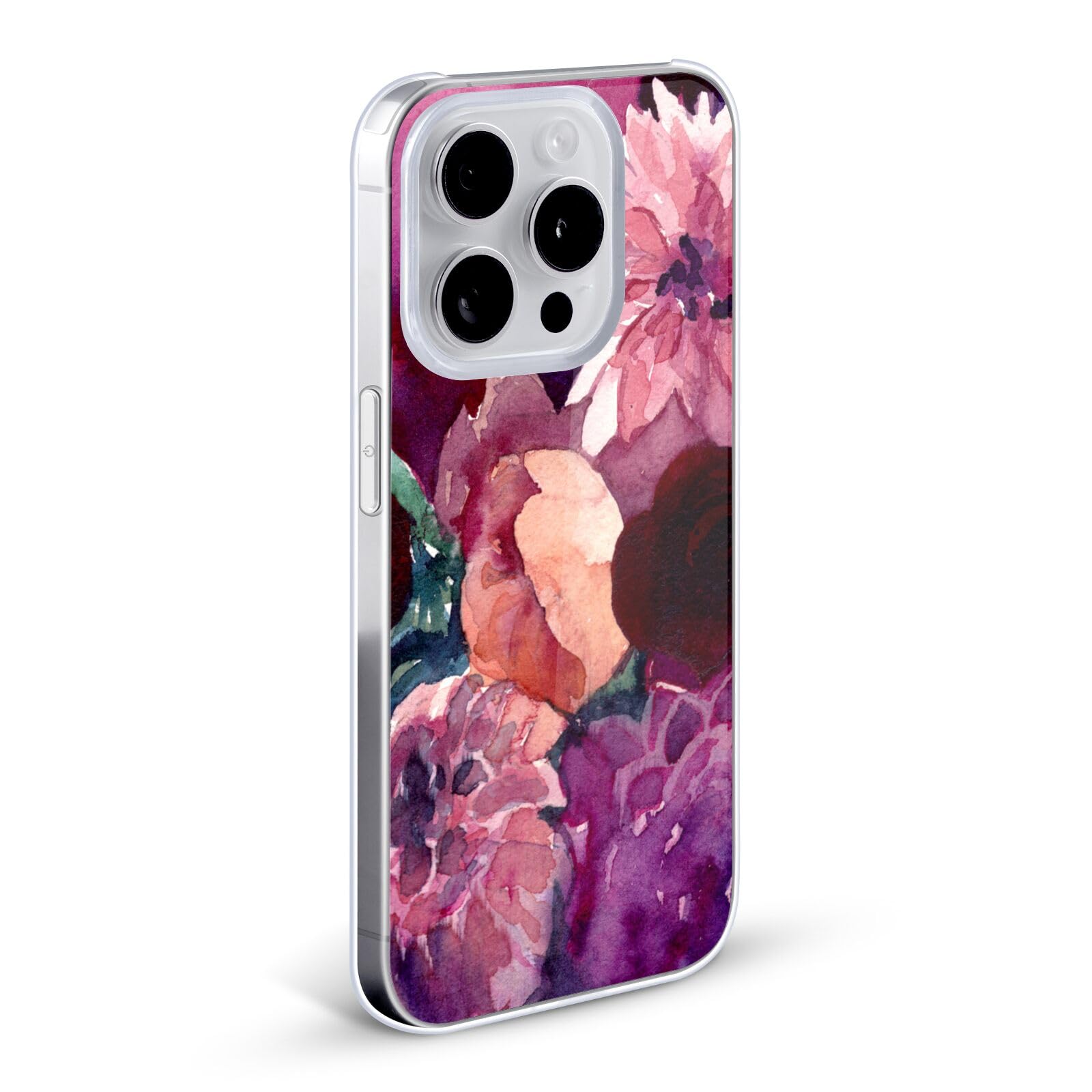 Officially Licensed Mai Autumn Dahlias Floral Garden Hard Back Case for Apple iPhone 13 Pro Max - Durable Protective Cover with Stylish Floral Design, Perfect for Everyday Use, Travel & Gift Giving