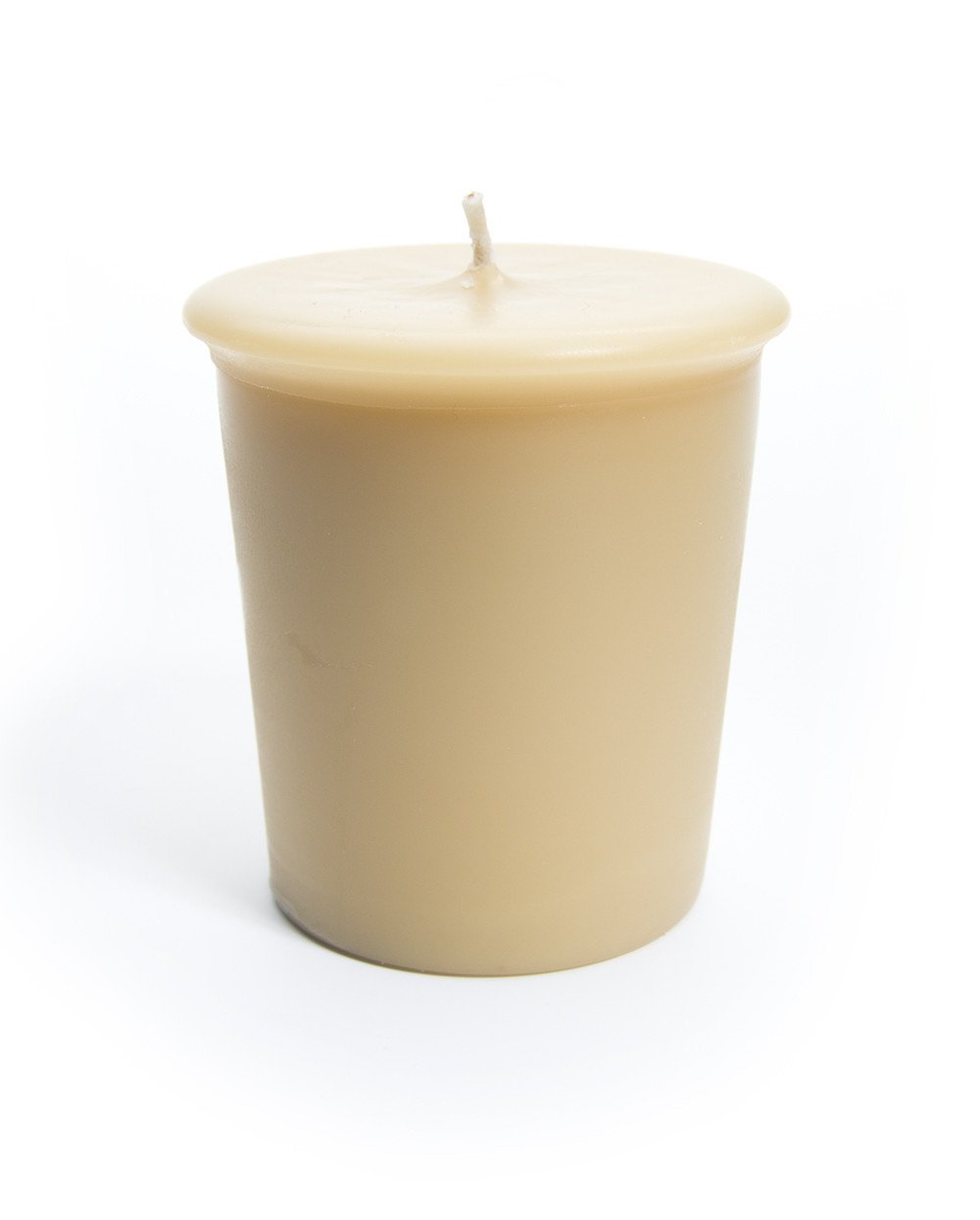 Vanilla Maple Soy Votive Candles - Natural Fragrance Scented - 6 Pack Beige Candle Refills for Home, Spa & Romantic Dinner Ambiance - Bakery & Food Scent Collection