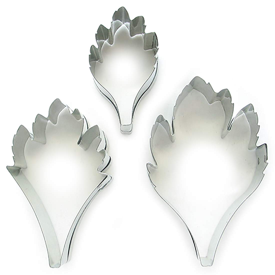 Premium WSA Lenten Rose Leaf Cutters Set - 3 Sizes for Gardening & Floral Arrangements | Ideal for Christmas Decor, Wedding Bouquets & DIY Crafts
