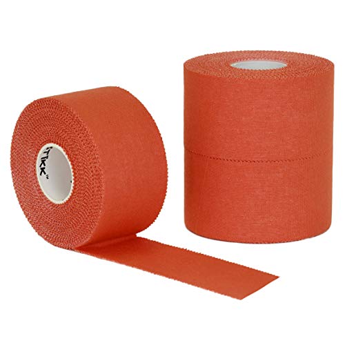 STIKK Athletic Tape - 3 Pack Orange Sports Tape (1.5