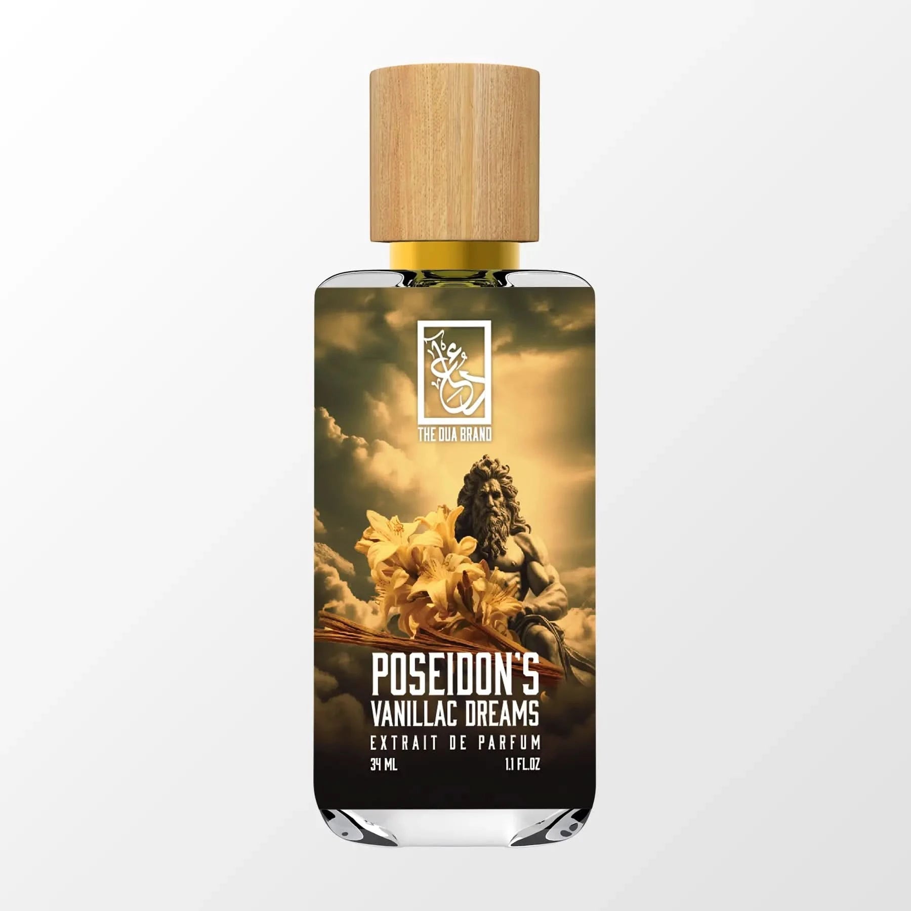 Poseidon's Vanilla Dreams - Premium Vanilla Scented Candle for Home, Spa & Relaxation - Perfect for Aromatherapy, Meditation & Romantic Ambiance
