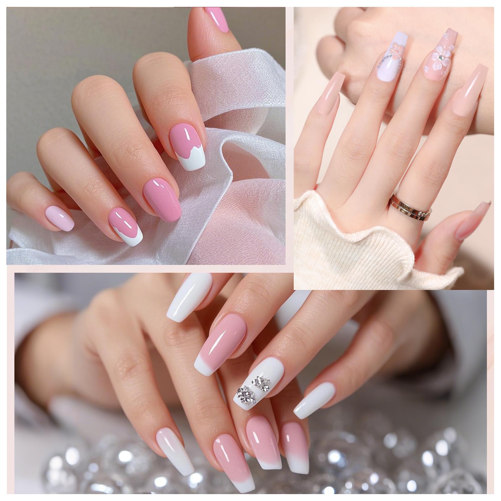 Professional Acrylic Nail Kit for Beginners - Complete Set with Nail Drill, UV Lamp, Acrylic Powder & Manicure Tools (Blue) | Perfect for Home Salon, DIY Nail Art & Professional 3D Nail Designs