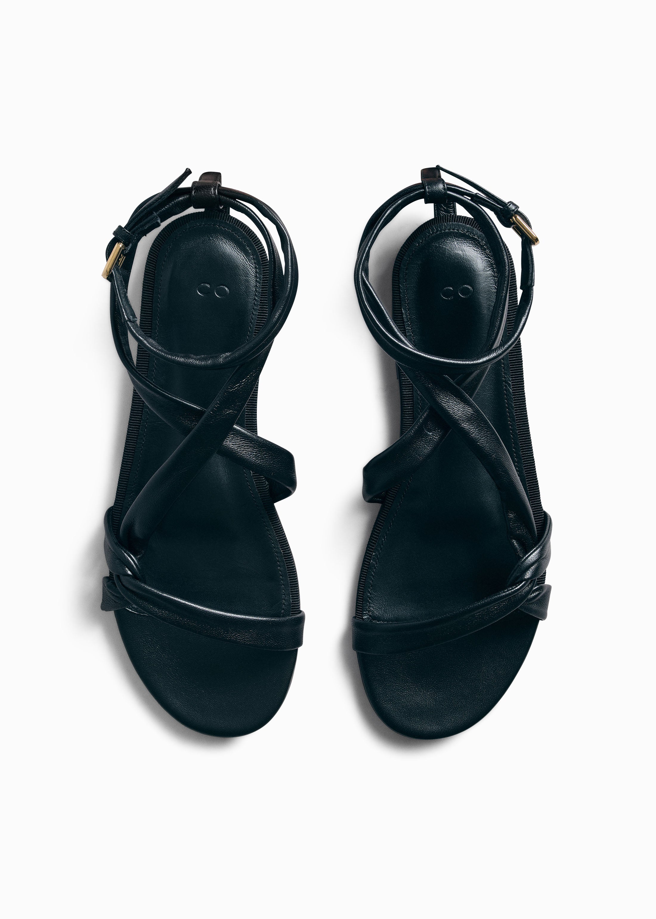 Black Asymmetric Sandal - Trendy Women's Summer Sandals for Beach, Vacation & Casual Outfits