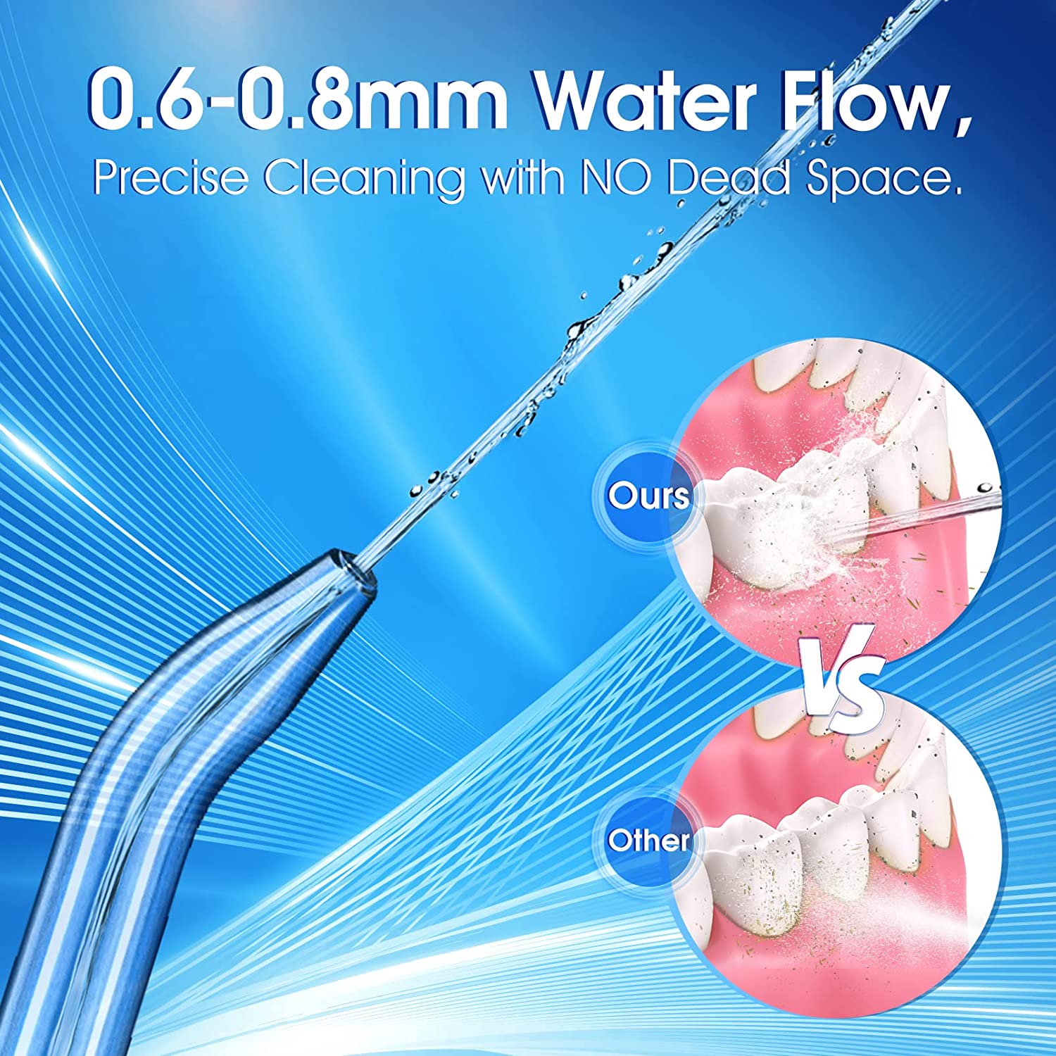 Portable Water Flosser & Electric Toothbrush Combo Set with 7 Interchangeable Jet Tips - Perfect for Travel, Home & Office Dental Care Routine