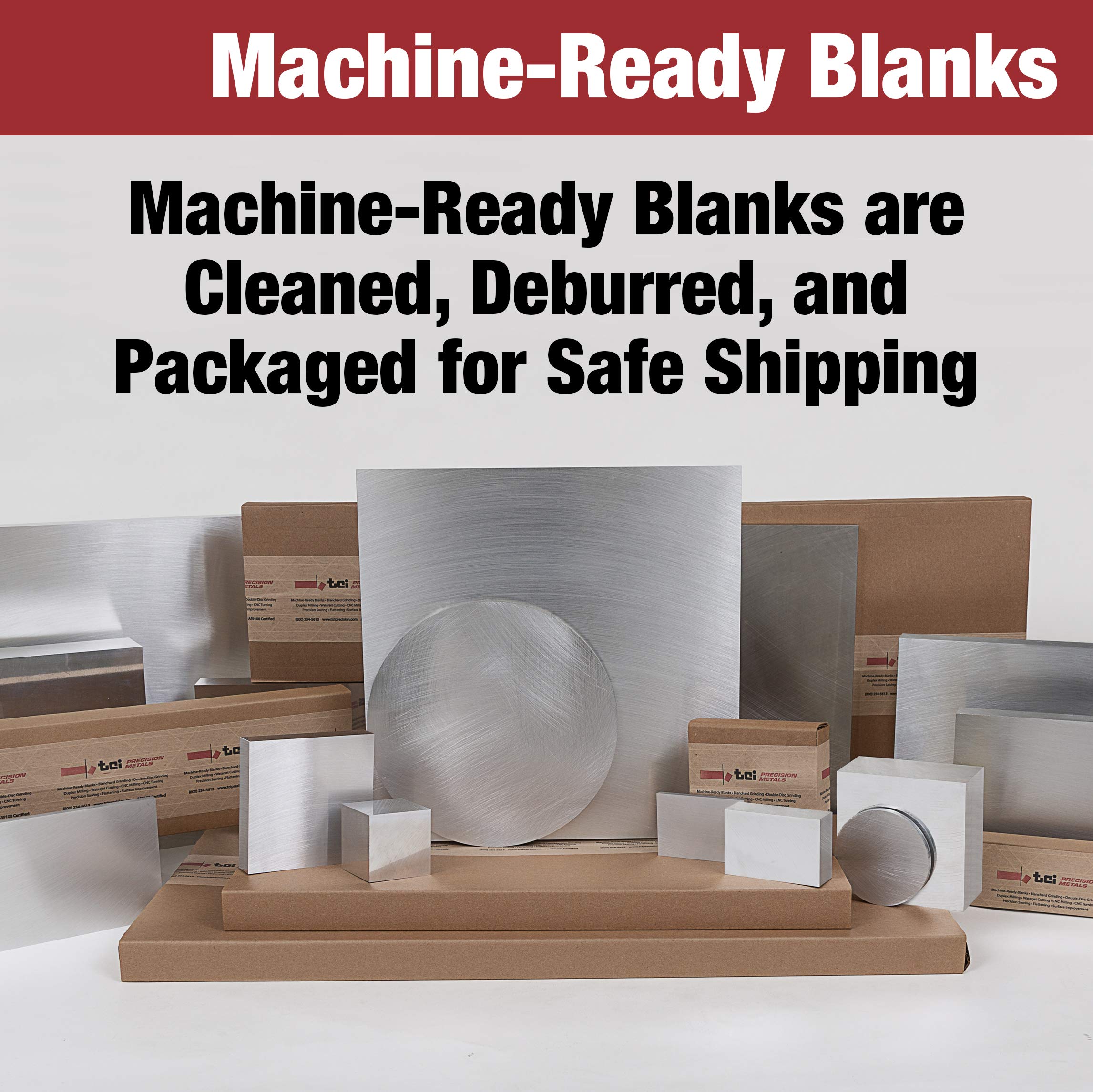 Precision Ground 6061 Aluminum Sheets & Plates - .625