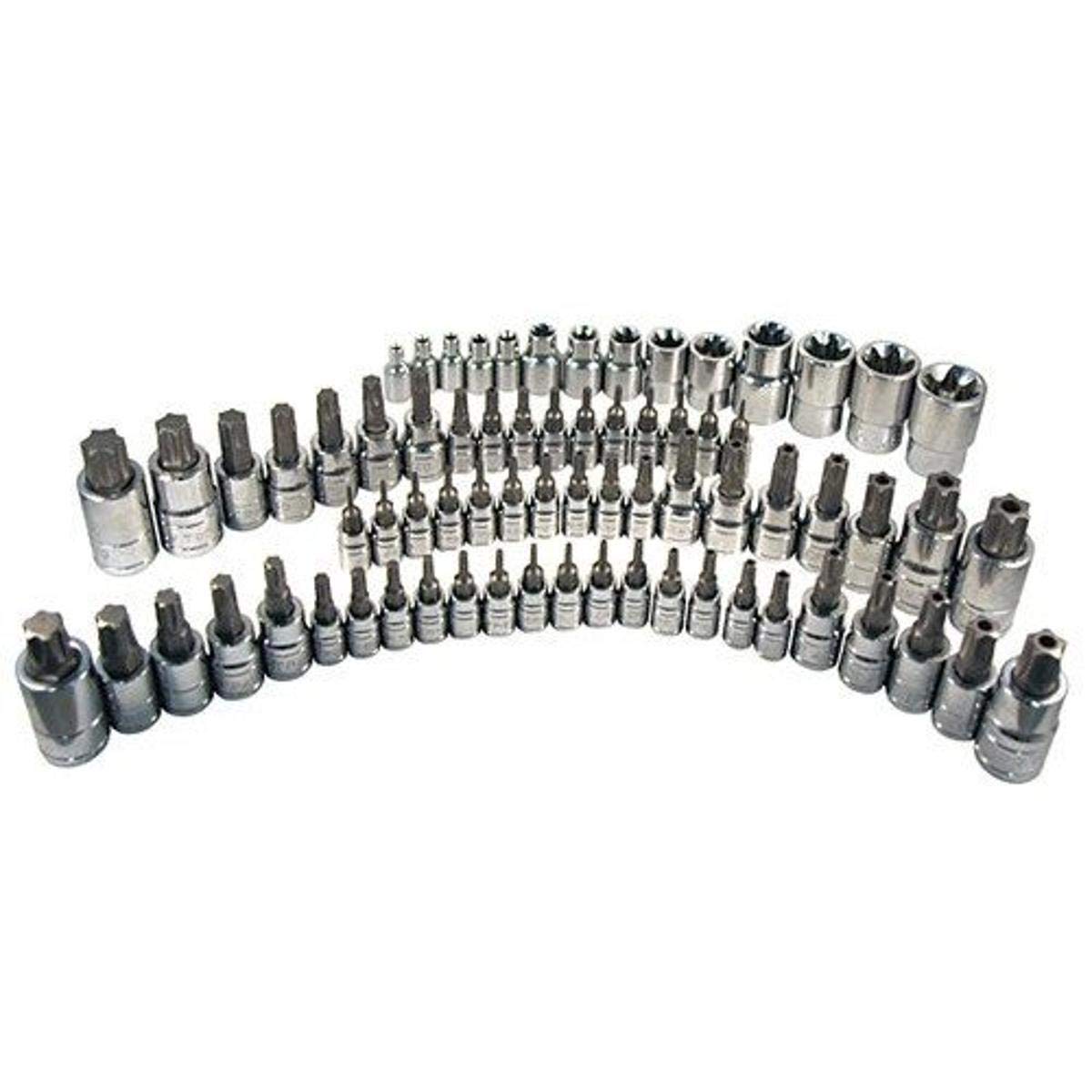 ATD Tools 13772 Master Star Bit Socket Set - 72 Piece Torx Bit Set for Automotive & DIY Repairs | Perfect for Mechanics, Home Improvement & Car Maintenance