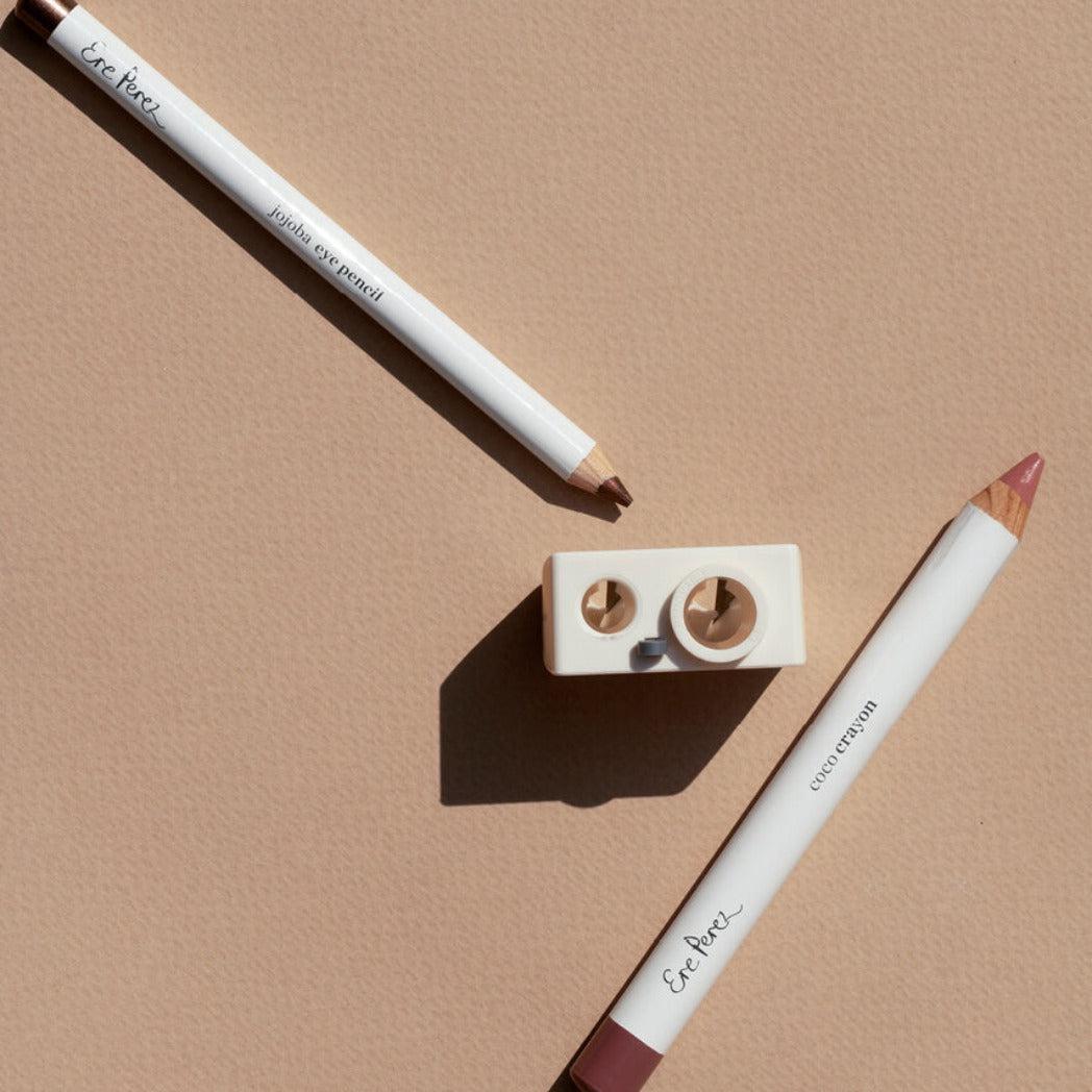 Premium Eco-Friendly Dual Hole Pencil Sharpener - Perfect for Home, Office & School Use | Durable & Efficient for Wooden & Colored Pencils