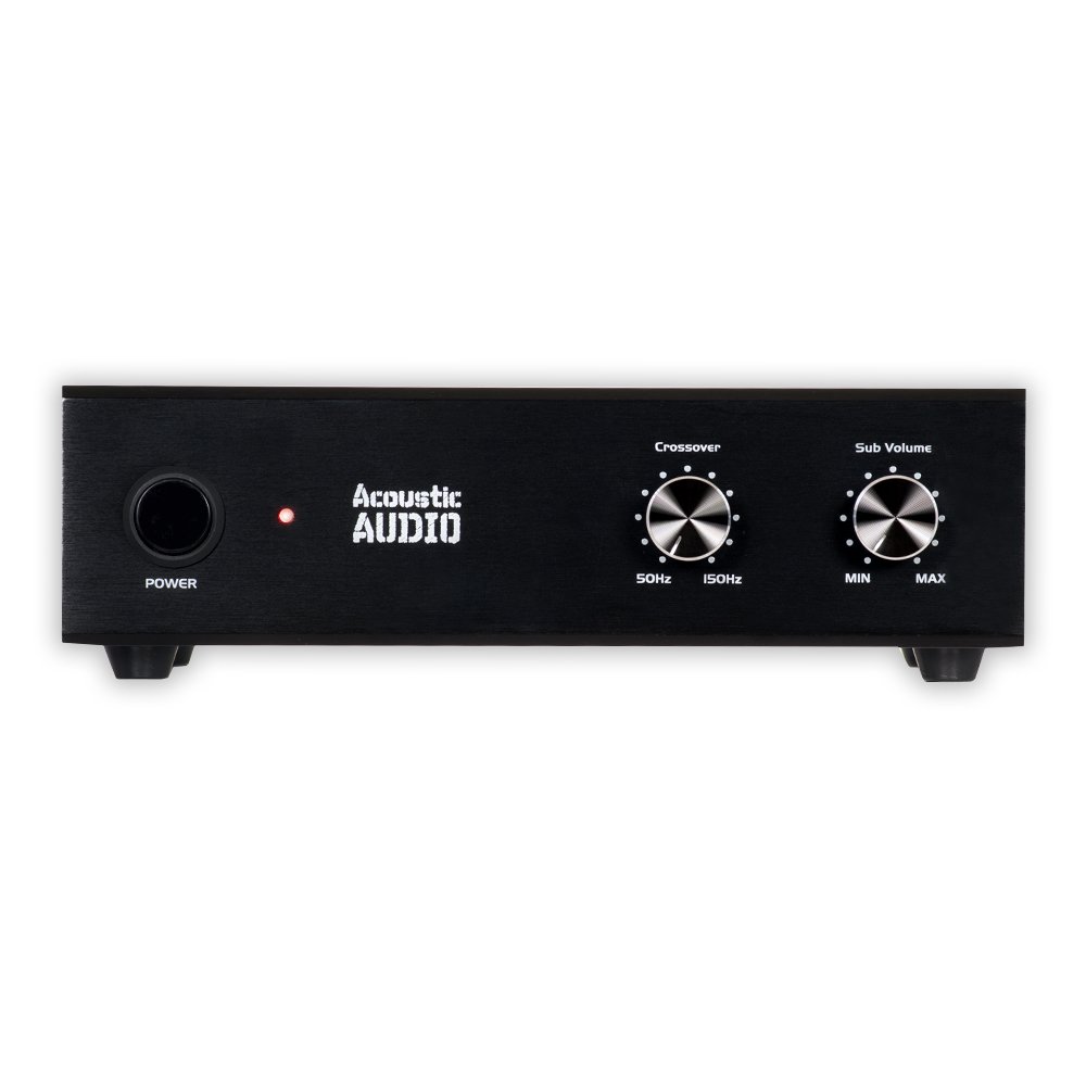 Acoustic Audio WS1005 Passive Subwoofer Amp - 200 Watt Home Theater Amplifier for Deep Bass | Perfect for Movie Nights & Music Listening