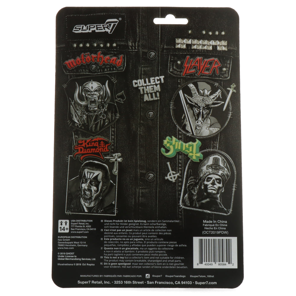 Ghost Papa Emeritus III Black Series ReAction Figure - Collectible Action Figure for Fans & Music Lovers - Perfect for Display, Gifts & Themed Decor