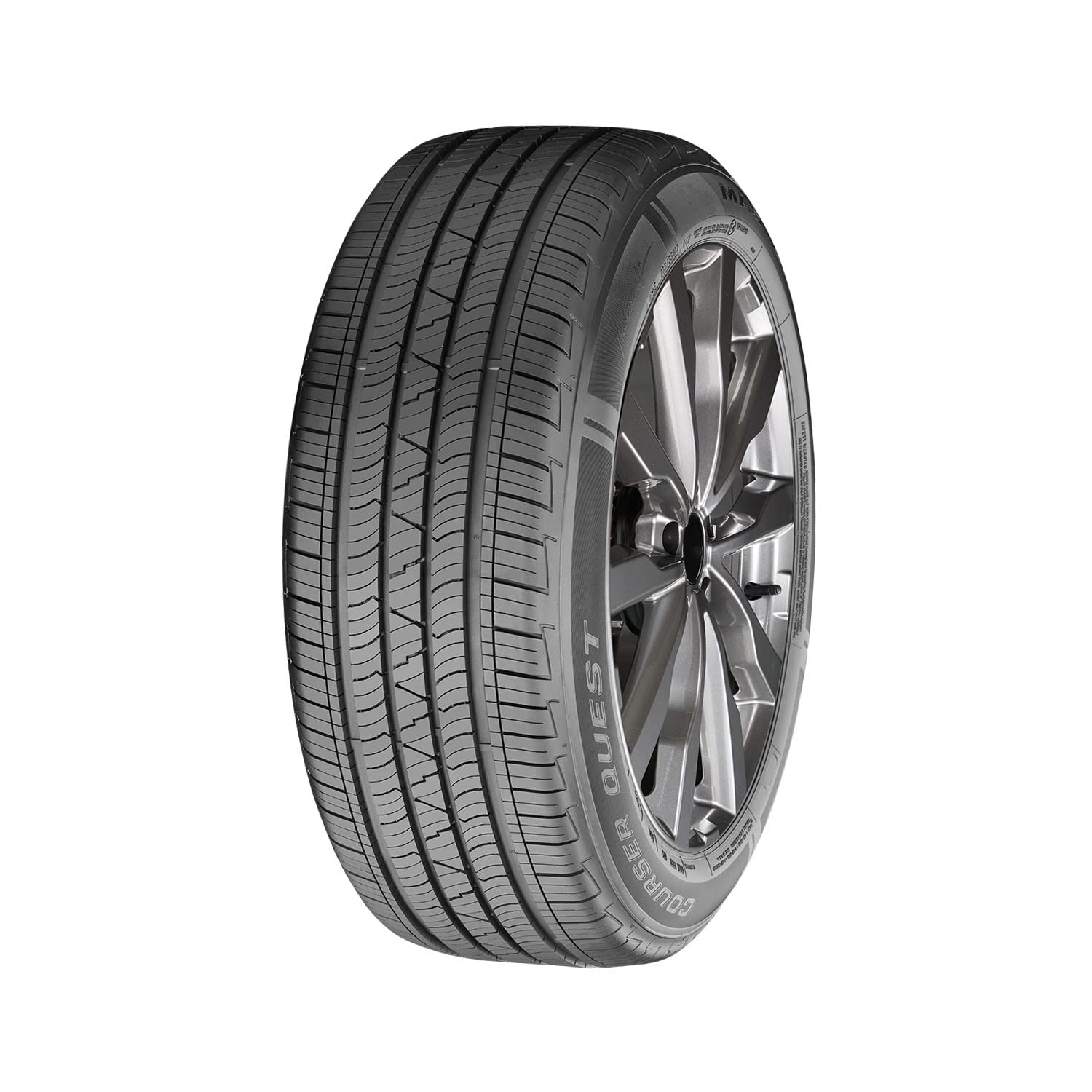 Mastercraft Courser Quest All-Season 215/55R17 SL 94 V Performance Tire - Durable Tread for Year-Round Driving on Highways & City Roads