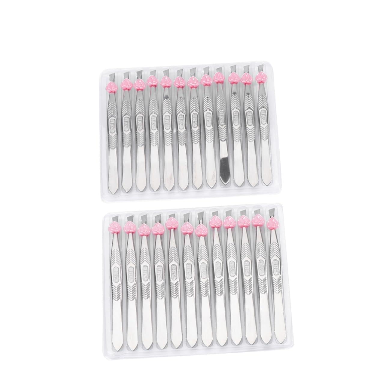24-Piece Professional Eyebrow & Eyelash Kit - Electric Tweezer Set with Mirror, Lash Exfoliator, Tape, Lamination Tools, Extensions Corrector, Catcher, Curler, Bond & Seal - Perfect for Salon, Home Use & DIY Lash Care