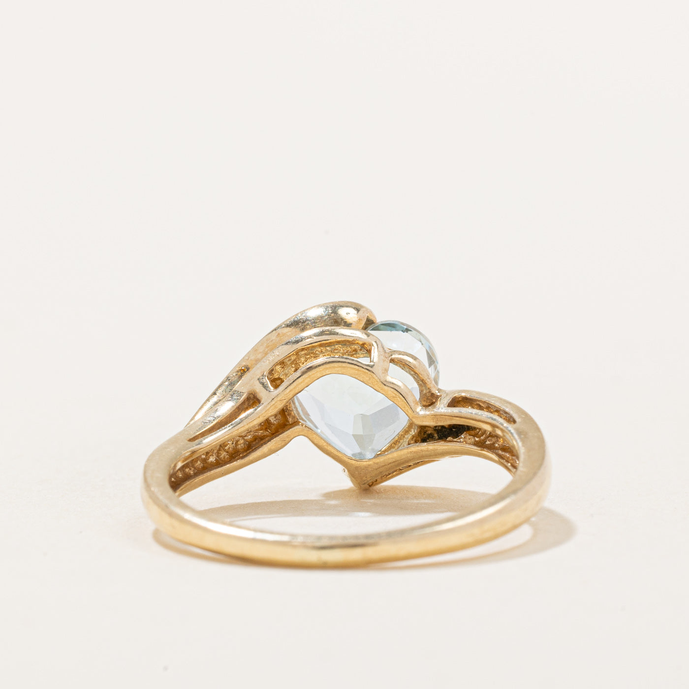 2.00ct Topaz Heart Ring - Size 6.25 - Sterling Silver Birthstone Jewelry for Valentine's Day Gift & Anniversary Present