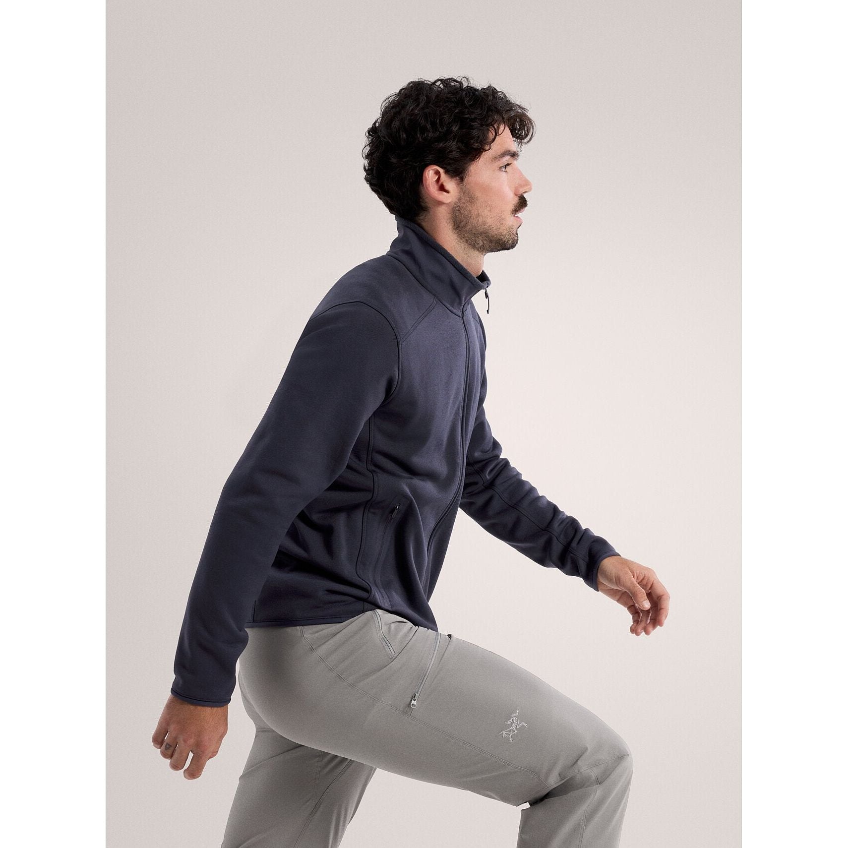 Arc'teryx Men's Kyanite Jacket - Lightweight Fleece for Hiking, Camping & Outdoor Adventures | Water-Resistant & Breathable Midlayer for Cold Weather