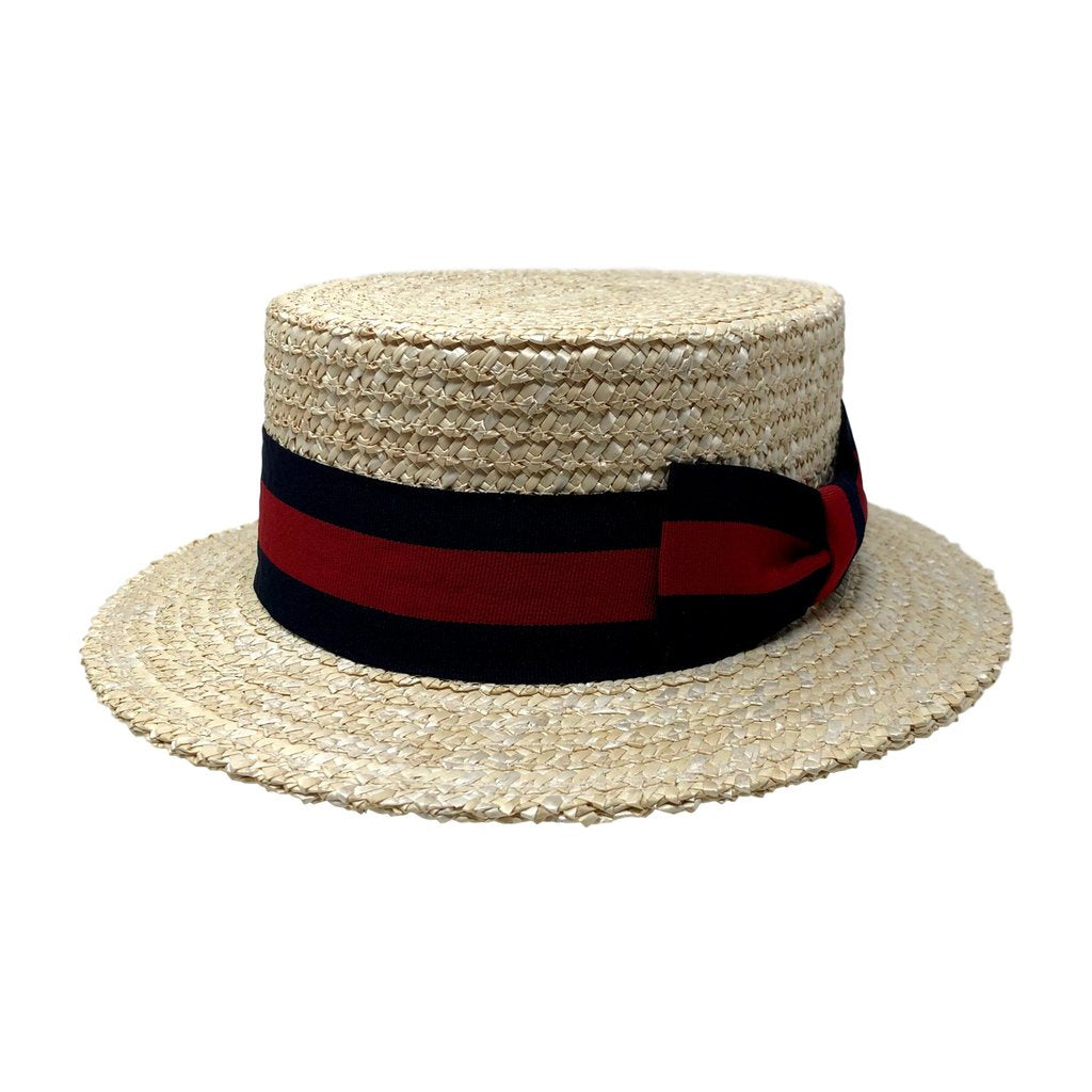 Stylish Boater Hat for Men & Women - Classic Summer Straw Hat for Outdoor, Beach, and Party - Perfect for Sun Protection & Fashion