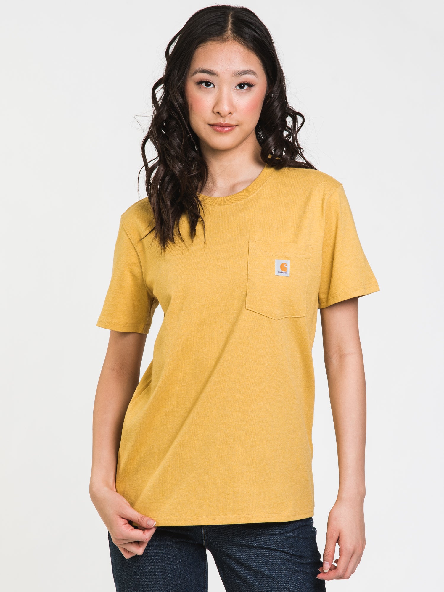 Carhartt Workwear Pocket T-Shirt for Men - Durable Cotton Short Sleeve Tee - Perfect for Construction, Landscaping & Outdoor Work (Clearance Sale)