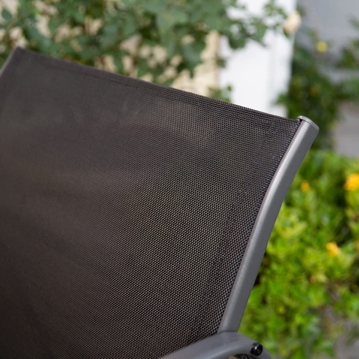 **Barton 4-Piece Outdoor Patio Furniture Set - Black Wicker Rattan Lounger Chairs with Glass Table - Modern Conversation Seating for Garden, Poolside & Backyard Relaxation**