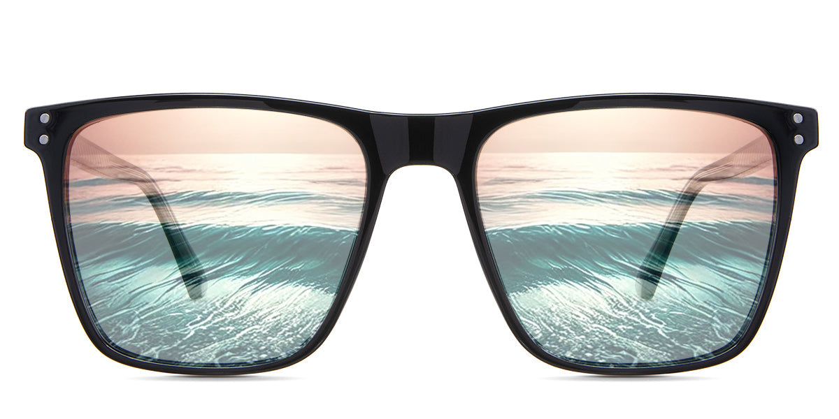 Zayden Men's Prescription Tinted Glasses - Stylish UV Protection Eyewear for Driving, Outdoor Activities & Everyday Use
