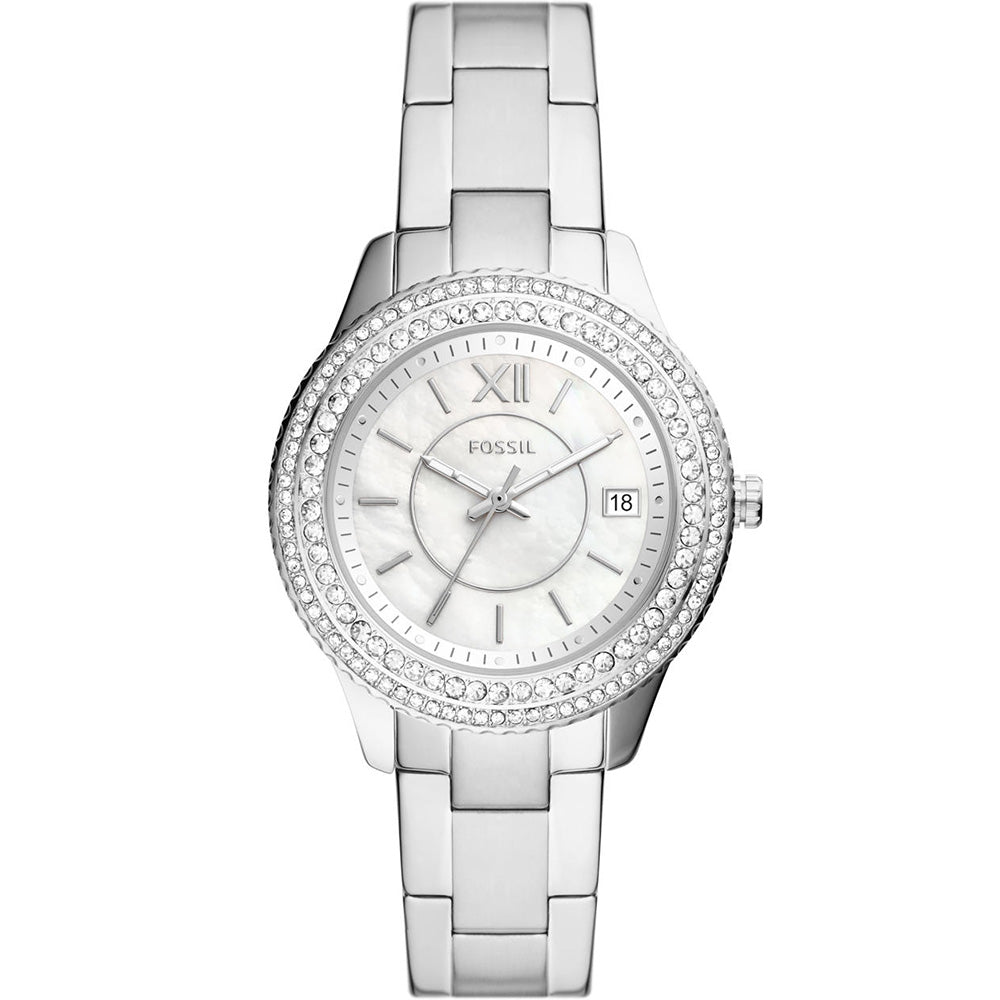 Fossil ES5137 Stella Stainless Steel Women's Watch - Elegant & Durable Timepiece for Everyday Wear, Office & Special Occasions