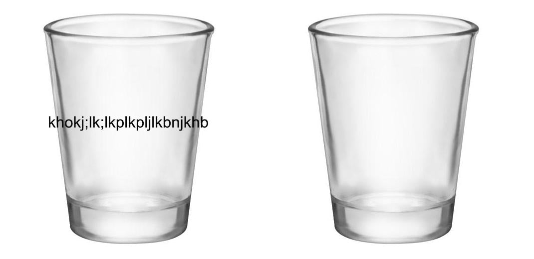 Custom BarConic® Shot Glasses - 1.75 oz. Premium Glass Shooter Cups for Parties, Bars & Home Entertaining | Bulk & Wholesale Options Available