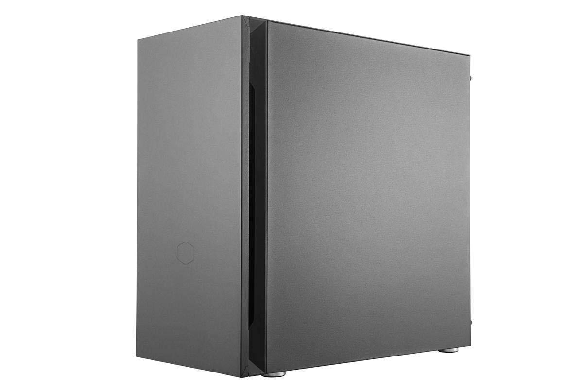 Cooler Master Silencio S400 Micro-ATX PC Case - Soundproof Gaming Tower with Noise-Reducing Panels, Reversible Front Design & 2X 120mm PWM Fans | Perfect for Quiet Gaming Setups & Home Office Workstations