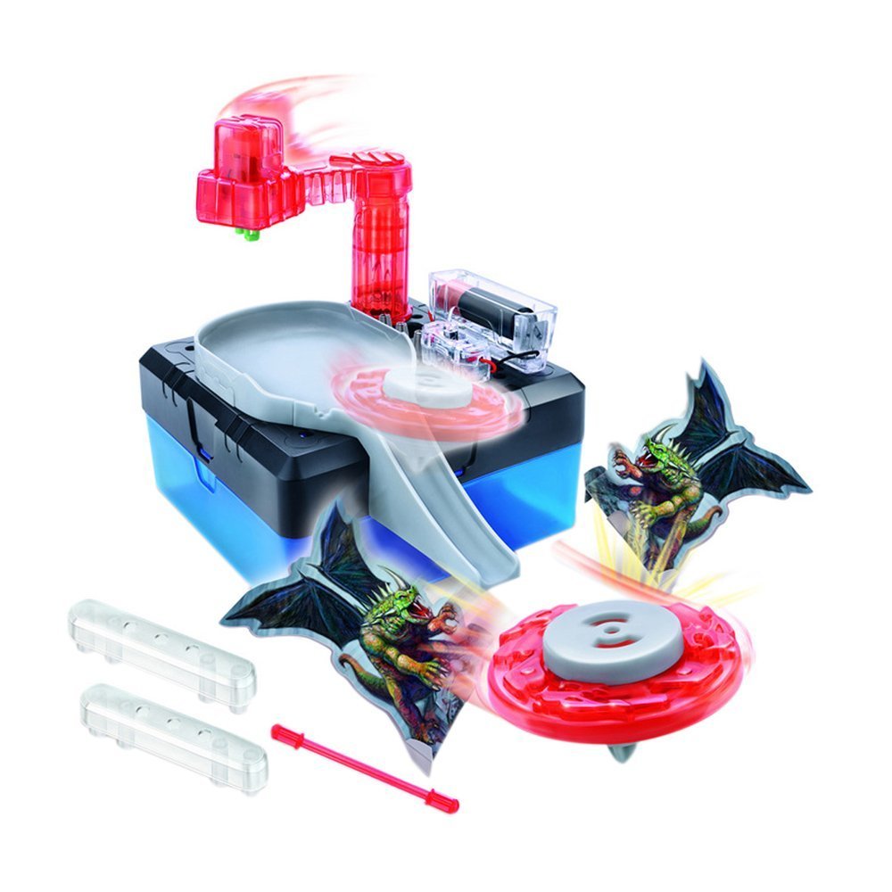 Tedco Toys 38829 Amazing Electric Top Connex Kit - STEM Learning Toy for Kids Ages 8+ | Build & Spin Science Experiments | Perfect for Classroom & Home Education Projects