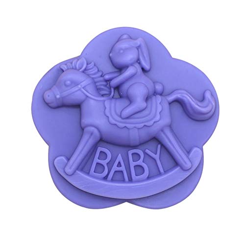 Premium Silicone Soap Molds Set - Baby Trojan, Trojan & Rabbit Shapes for DIY Handmade Soap Making, Candle & Resin Crafts - Perfect for Home Decor, Bath Bombs & Gift Making Supplies by YSCEN