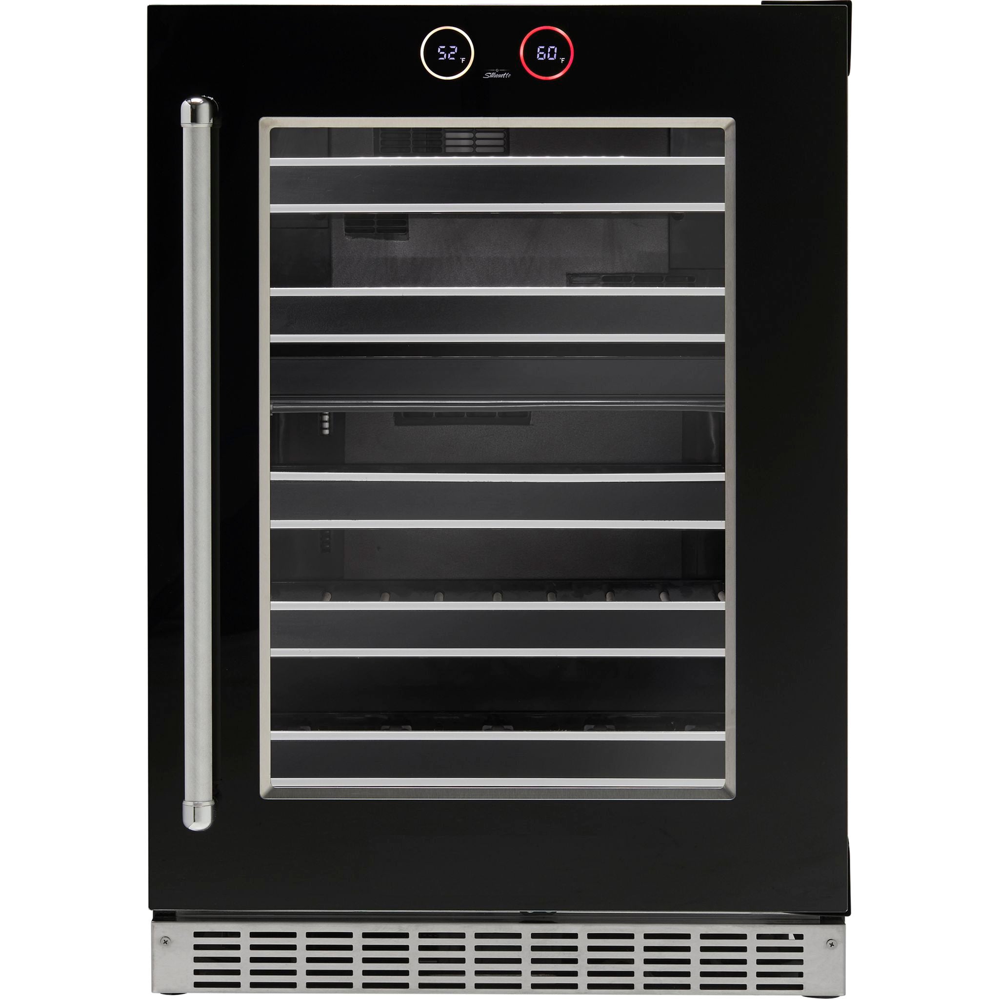 Danby Silhouette 50-Bottle Wine Cellar (SRVWC050R) - Stainless Steel Wine Cooler for Home, Office, or Restaurant - Compact & Energy Efficient Wine Storage Solution
