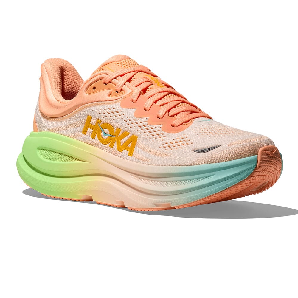 Hoka Women's Bondi 9 Running Shoes - Cushioned Road Running Sneakers for Women with Maximum Support & Comfort | Perfect for Long Distance Running, Jogging, and Daily Workouts