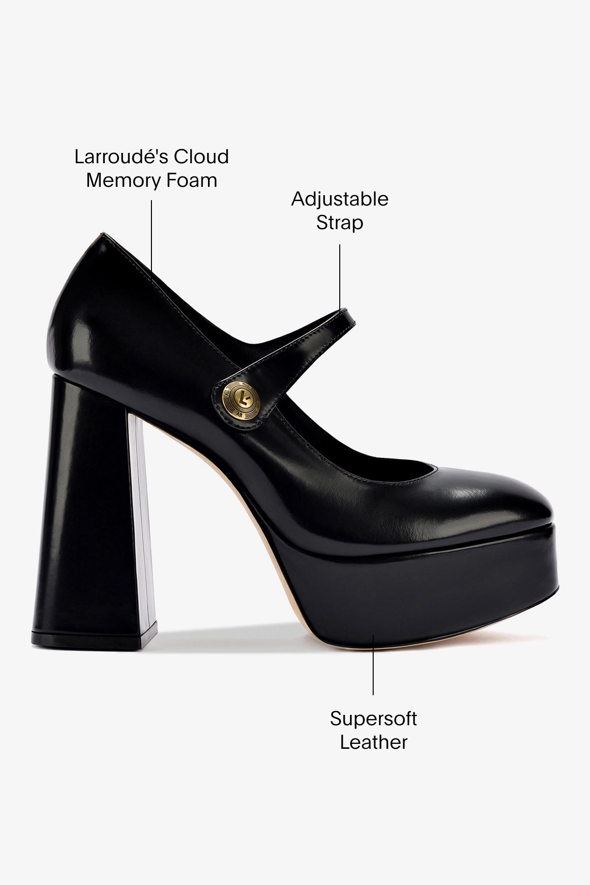 Emma Pump in Black Leather - Stylish Women's Dress Shoes for Work, Party & Evening Events - Comfortable & Elegant Heels for Professional & Formal Occasions