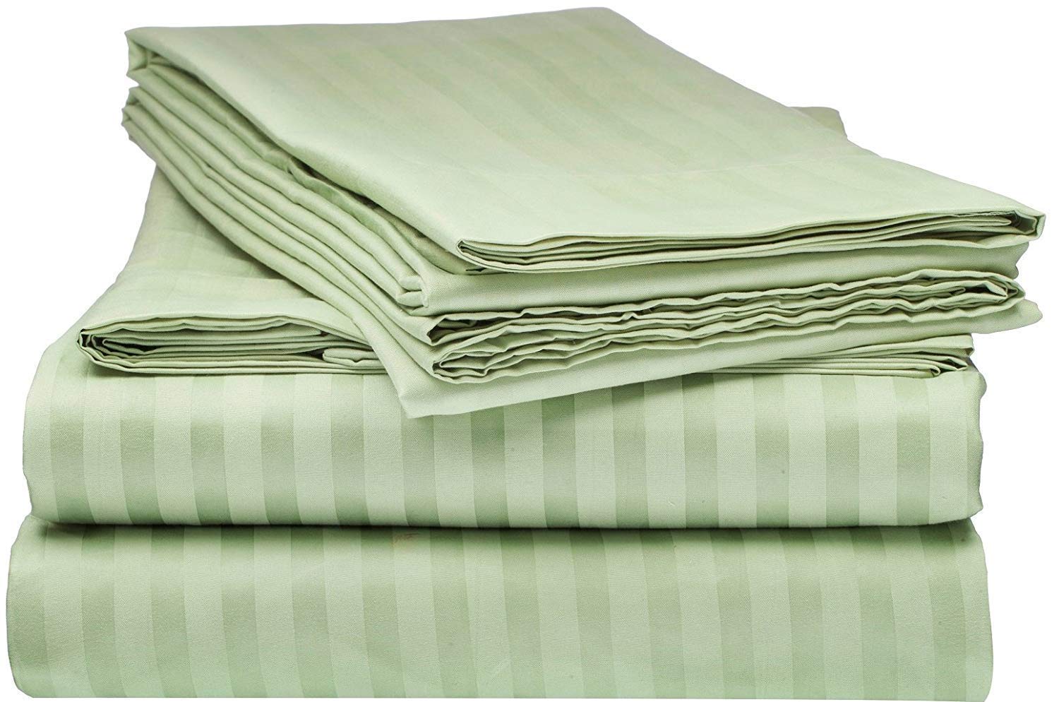 Infiniti Collection 100% Pima Cotton Grand King Size 4-Piece Sheet Set - 1500 Thread Count Sateen Weave, Deep Pocket (21-24