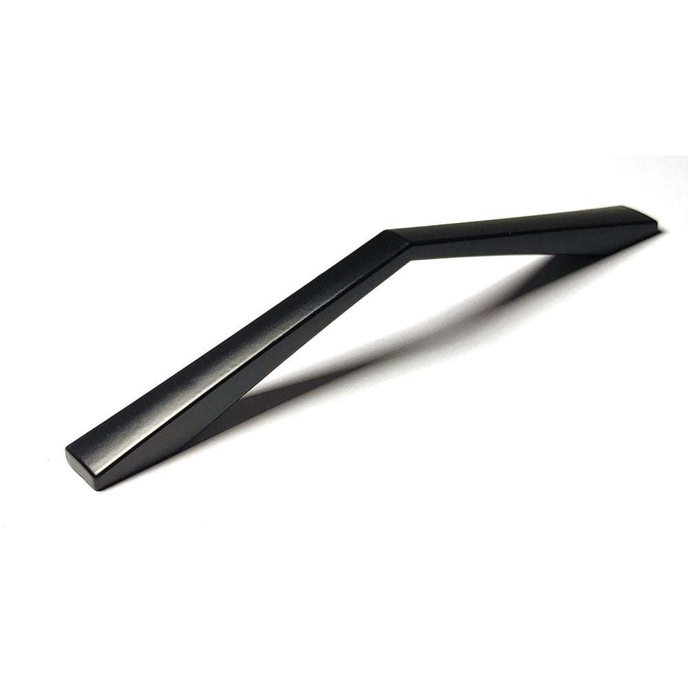 128MM Black Zinc Alloy Kitchen Cabinet Drawer Handles - Durable Nickel Finish Pulls for Modern Home & Office Furniture (Set of 10) - Perfect for Cabinets, Dressers, Closets & DIY Furniture Projects