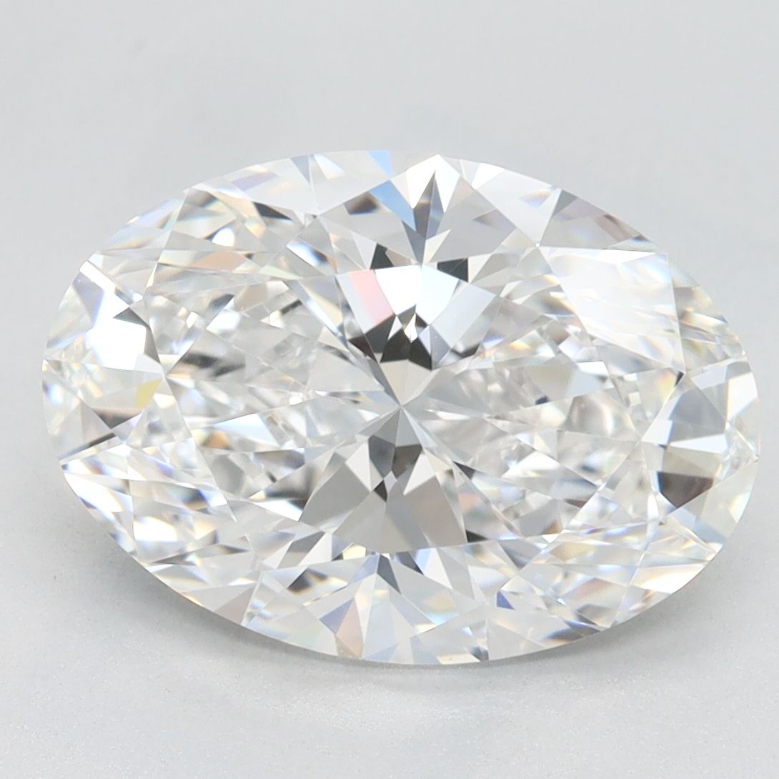 3.52 Carat Oval Lab Grown Diamond - GIA Certified | VVS1 Clarity | D Color | Ideal Cut | Eco-Friendly Engagement Ring Stone for Proposals & Anniversaries
