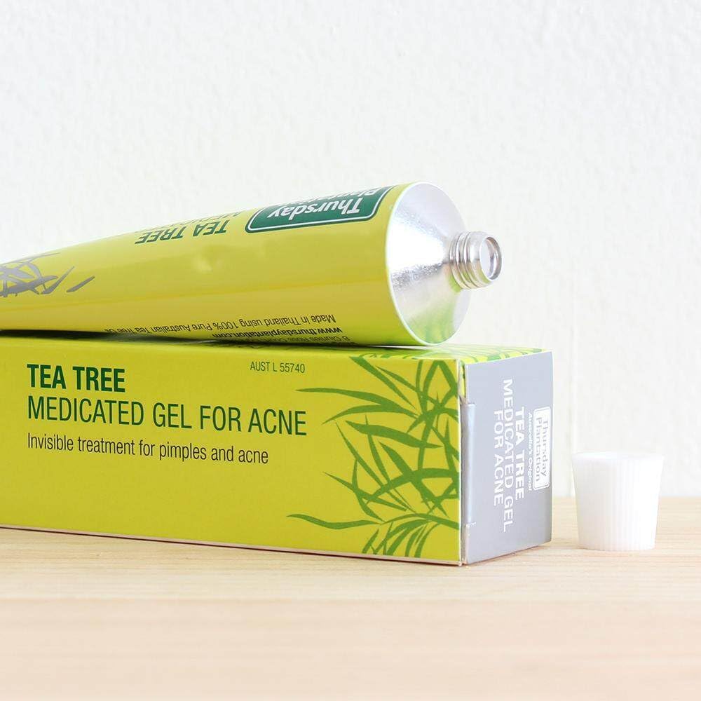 Thursday Plantation Tea Tree Gel – 25g – Natural Tea Tree Oil Formula for Acne, Pimples & Blackheads – Skin Repairing & Moisturizing Treatment – Perfect for Daily Skincare & Blemish Control