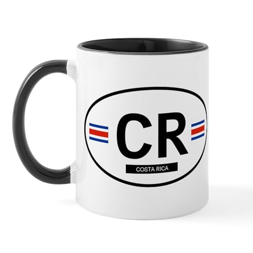 White/Black Inside - Costa Rica Mug