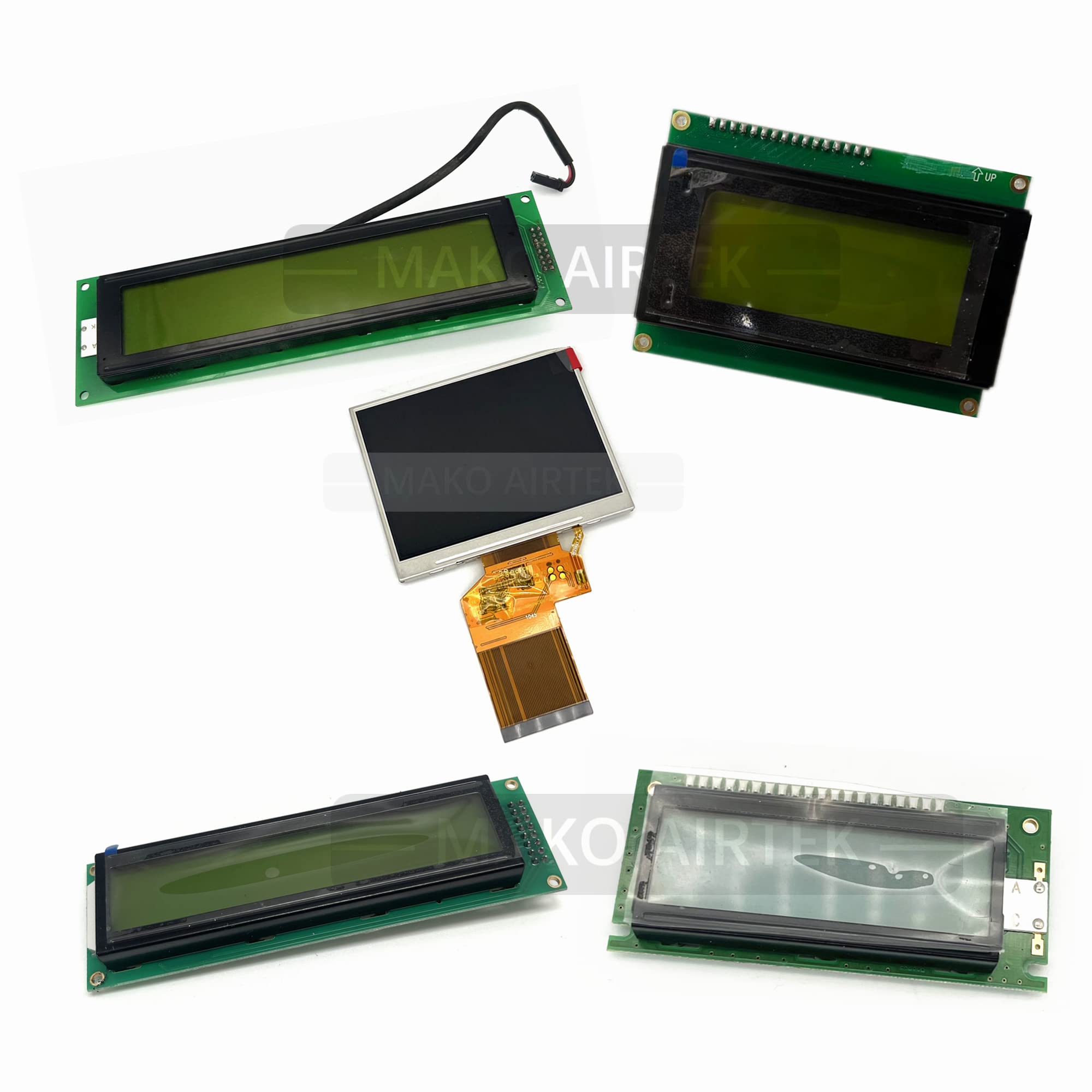 Original LCD Screen Replacement for KAESER Controller Control Panel (7.7000.0) - Compatible with Air Compressor Display Repair | Workshop & Industrial Maintenance Use