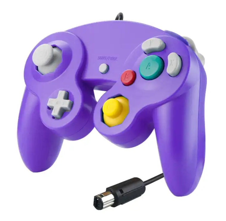Original Nintendo GameCube Controller for Super Smash Bros & Classic Games - Perfect for Gaming Tournaments & Retro Console Enthusiasts